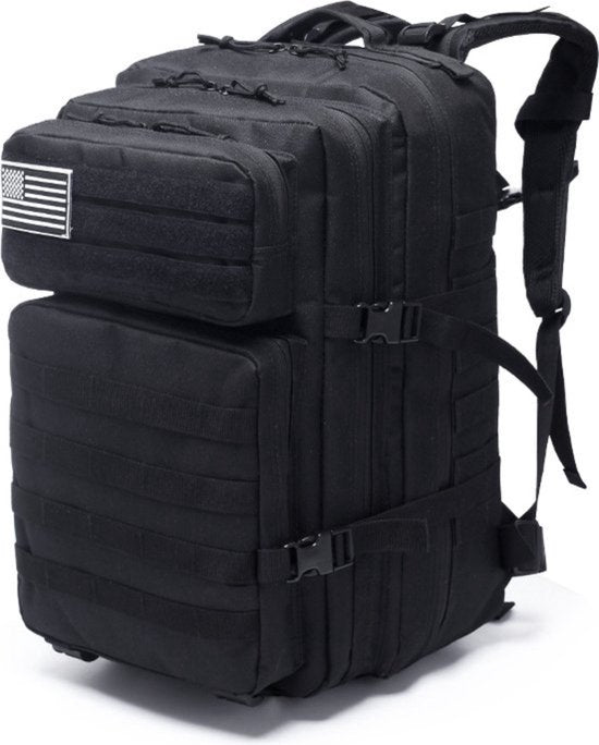 Gleza 45L Militaire Rugzak - Tactische Backpack voor Outdoor Avonturen | Zwart