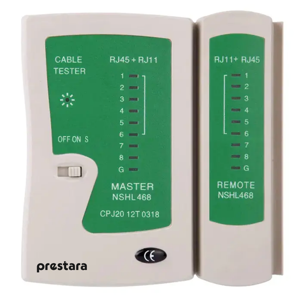 Professionele Netwerktester voor UTP, FTP, RJ45 en meer - Nauwkeurige Kabel Diagnose