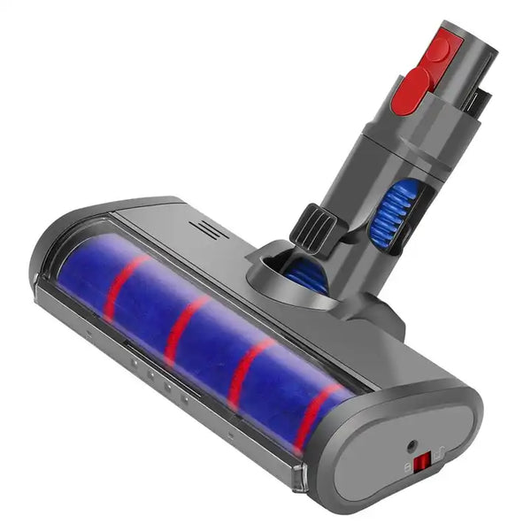 Prestara Compatibele Zuigborstel met LED Verlichting voor Dyson V15 / V11 / V10 / V8 / V7 – Wasbare Roterende Borstelkop voor Steelstofzuigers, Geschikt voor Diverse Vloertypen